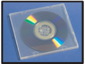 3" Mini (80mm) Disc CD DVD Clear Cases - 200 Cases
