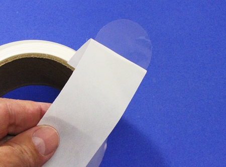Clear Round Label Seals
